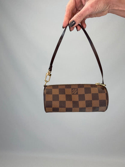 Louis Vuitton Damier Ebene Papillon 30 Set with Mini Pouch