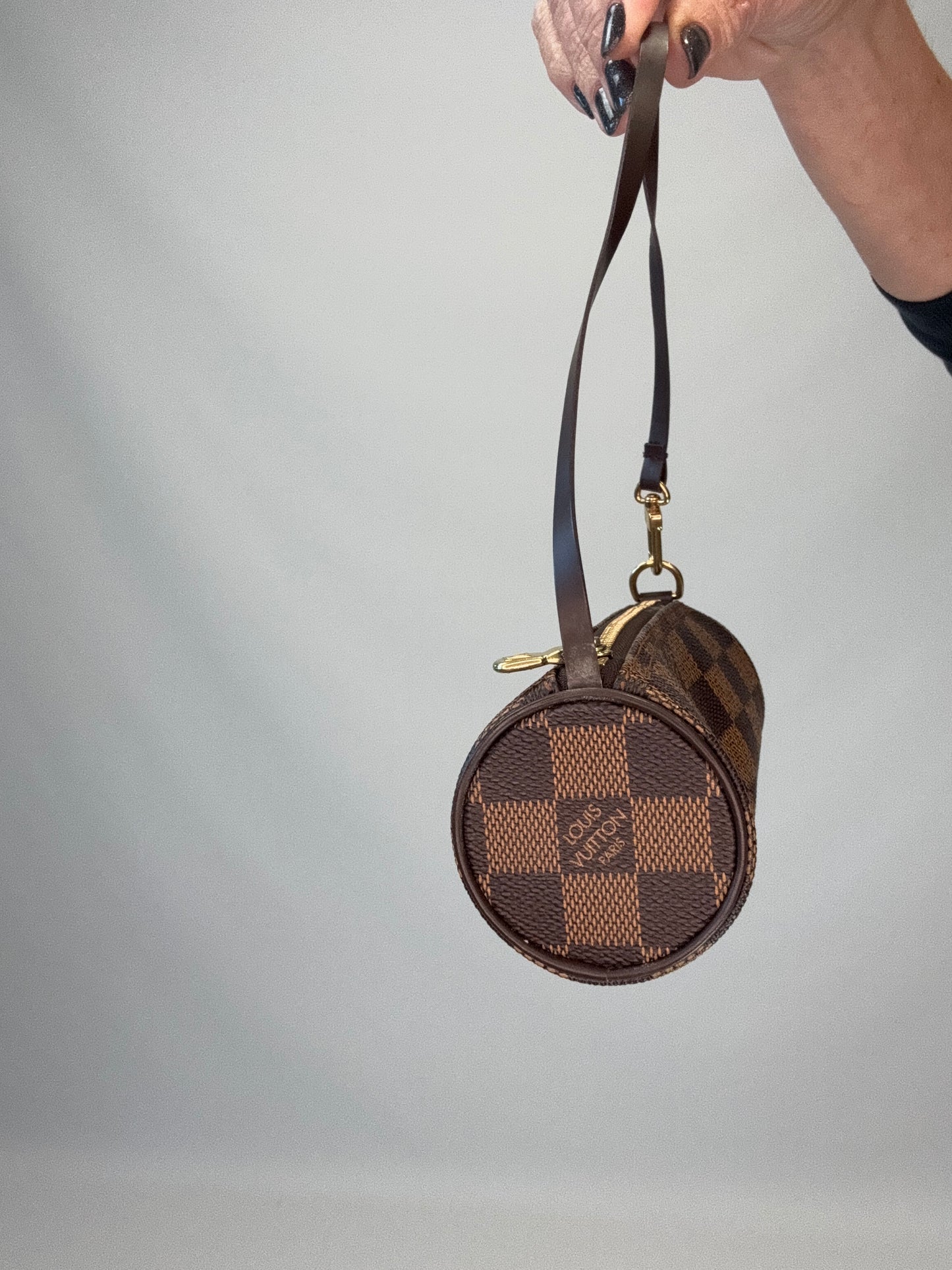 Louis Vuitton Damier Ebene Papillon 30 Set with Mini Pouch
