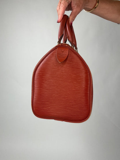 Louis Vuitton Speedy 25 Epi Kenyan Fawn -Vintage