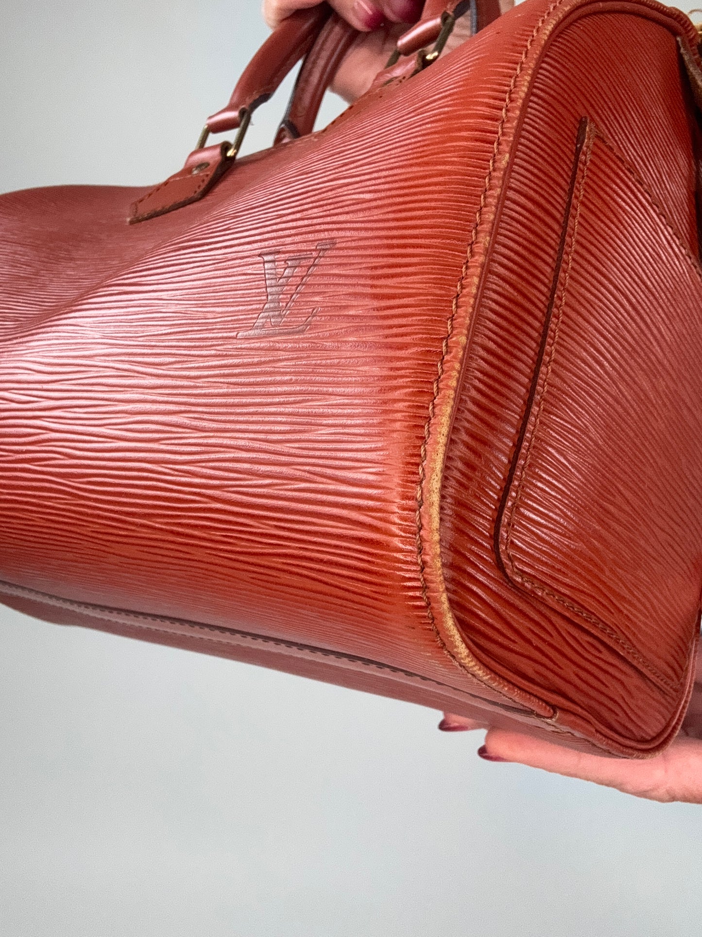 Louis Vuitton Speedy 25 Epi Kenyan Fawn -Vintage