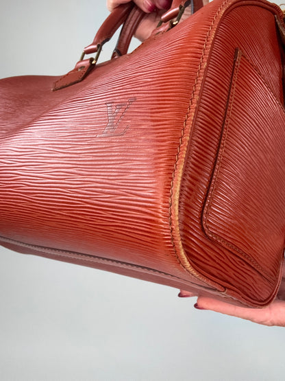 Louis Vuitton Speedy 25 Epi Kenyan Fawn -Vintage