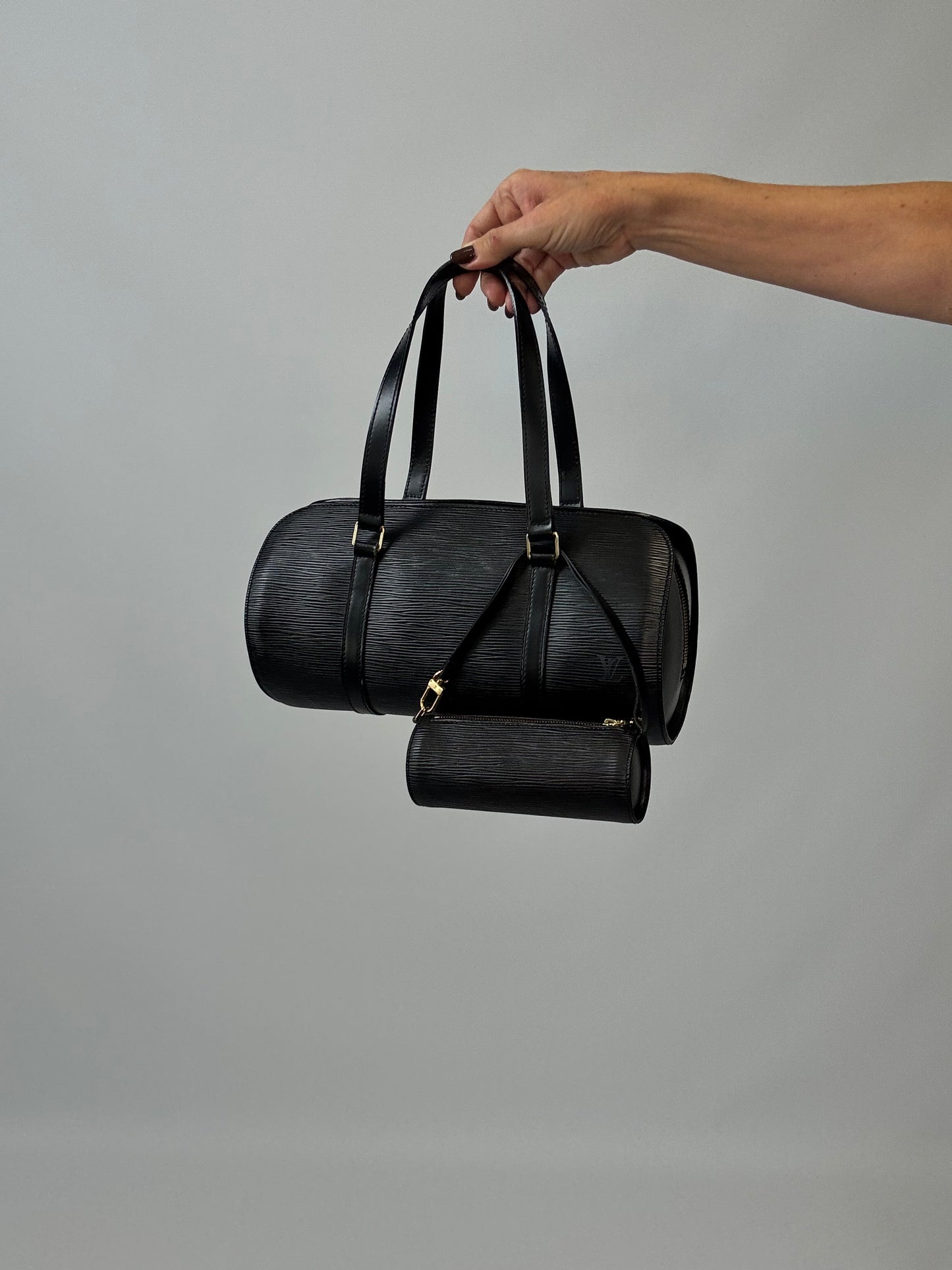 Louis Vuitton Epi Soufflot with Mini Barrel Bag