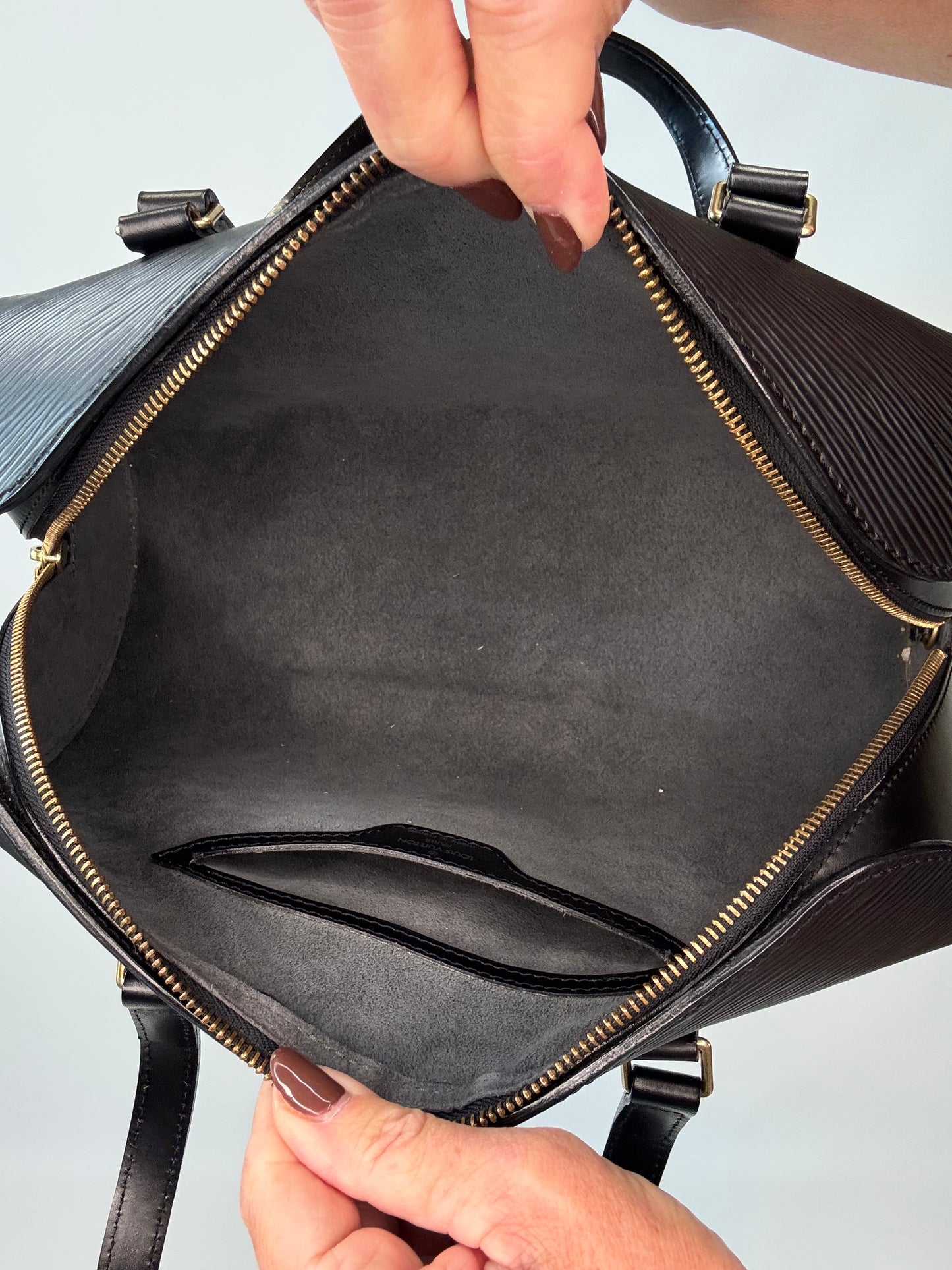 Louis Vuitton Epi Soufflot with Mini Barrel Bag