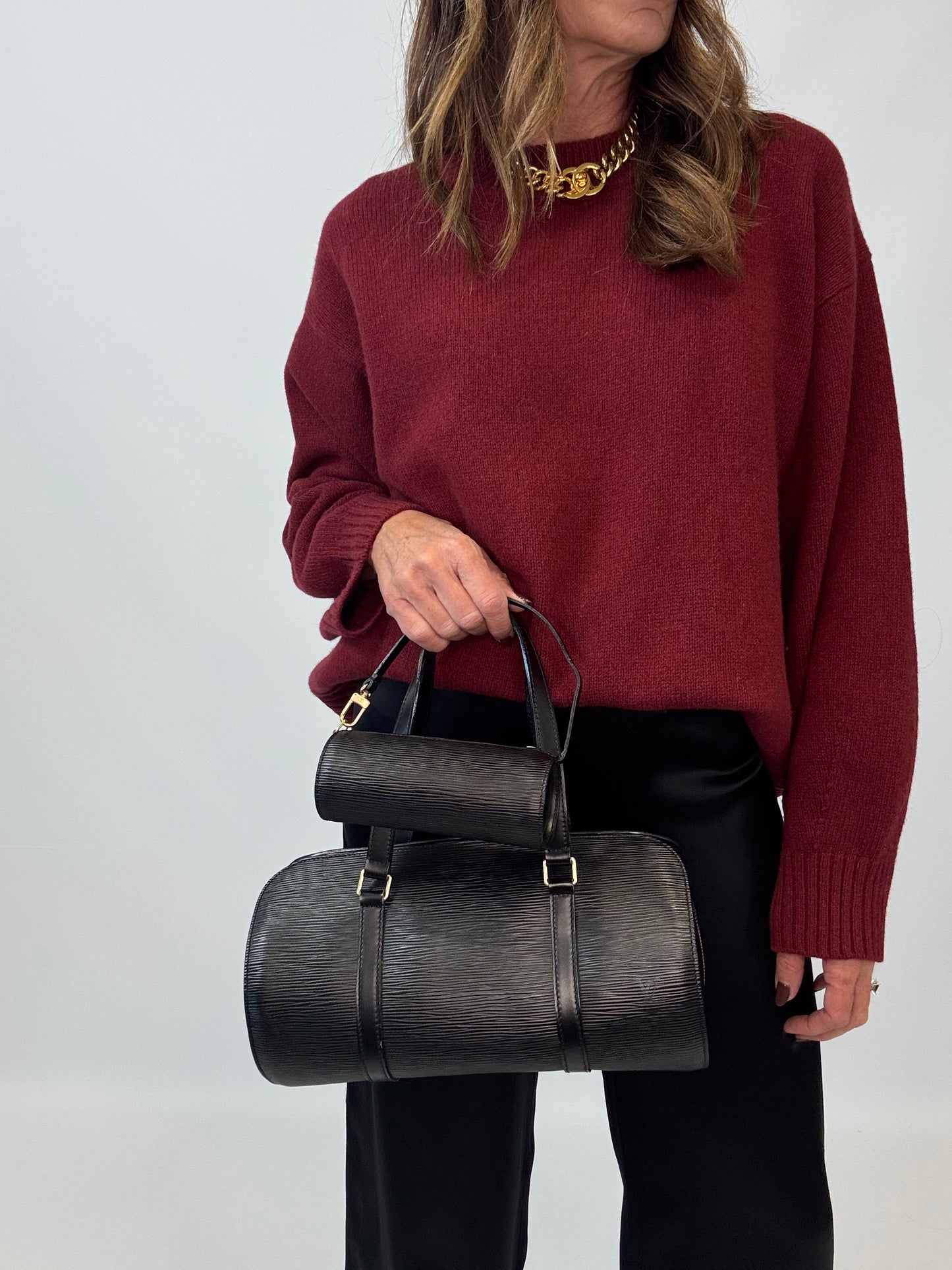 Louis Vuitton Epi Soufflot with Mini Barrel Bag