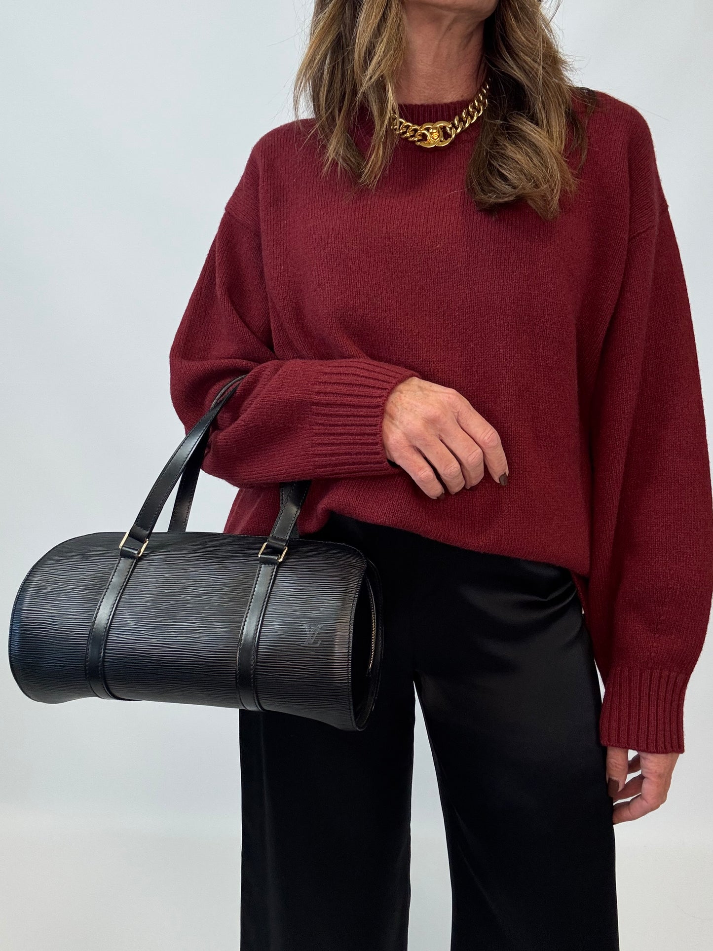 Louis Vuitton Epi Soufflot with Mini Barrel Bag