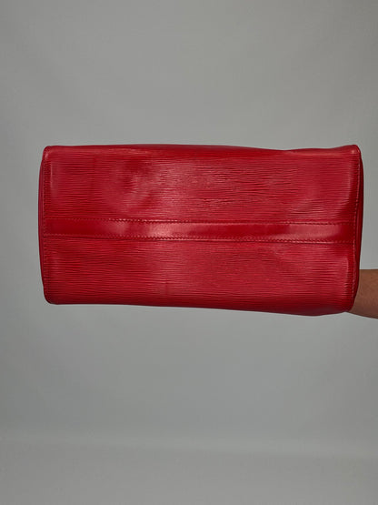 Louis Vuitton Epi Speedy 30 - Red