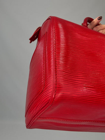 Louis Vuitton Epi Speedy 30 - Red