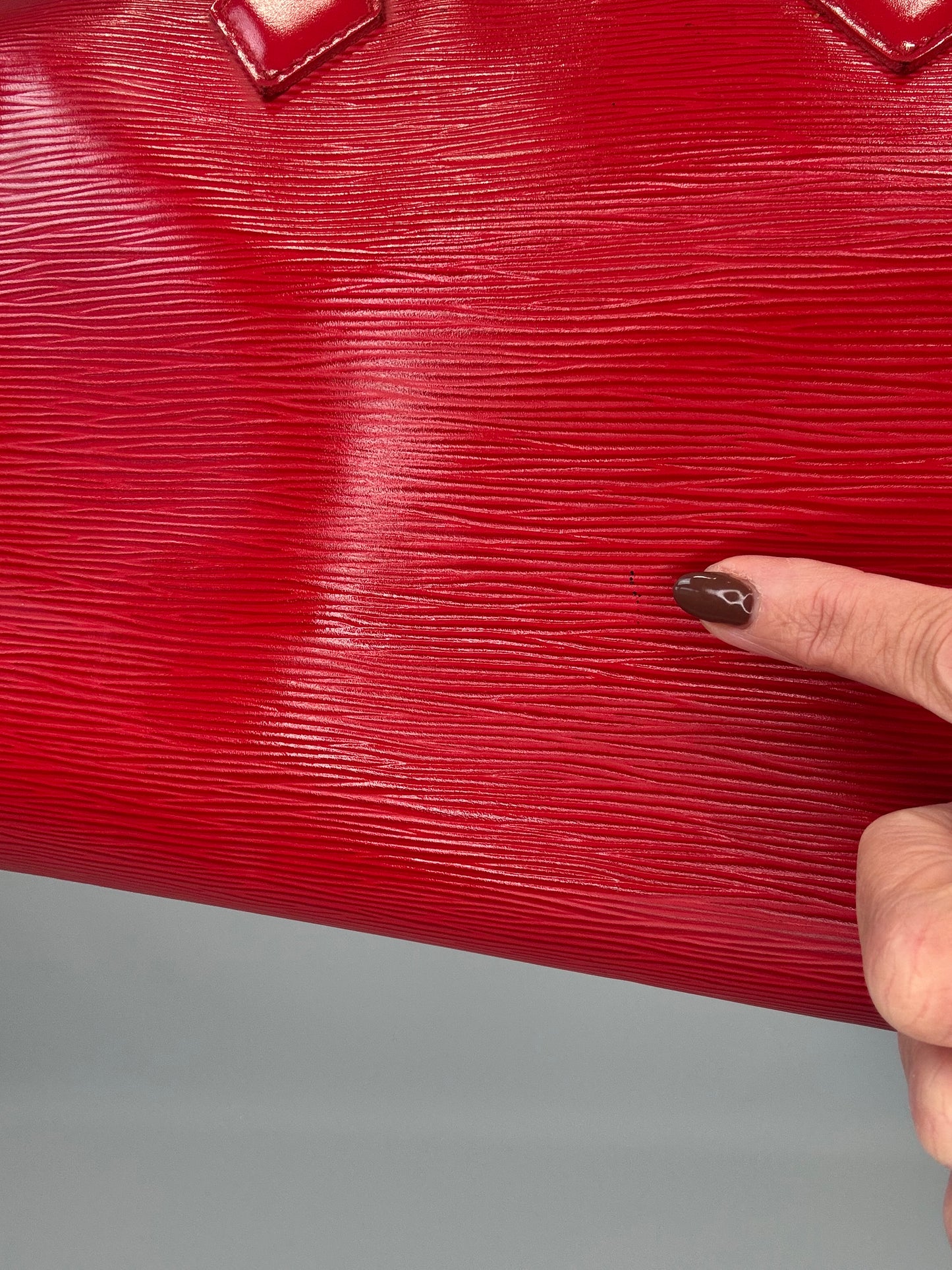 Louis Vuitton Epi Speedy 30 - Red