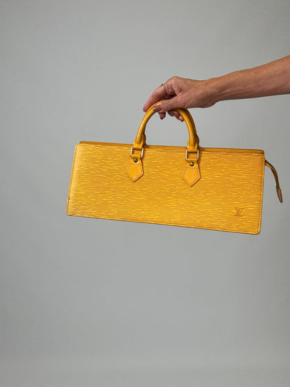 Louis Vuitton Epi Triangle Sac-Yellow