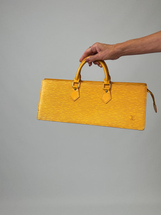 Louis Vuitton Epi Triangle Sac-Yellow