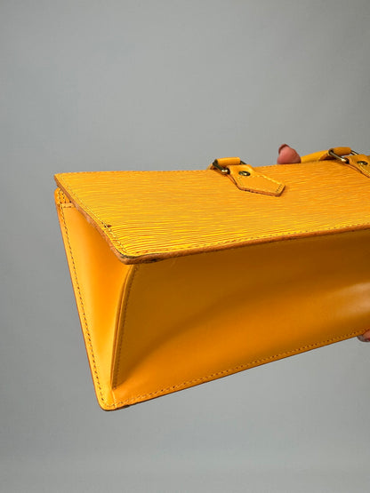 Louis Vuitton Epi Triangle Sac-Yellow