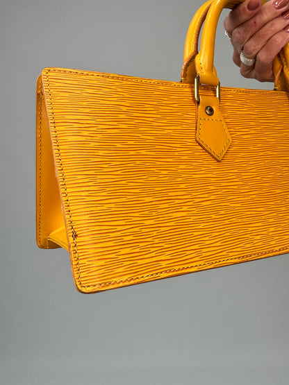 Louis Vuitton Epi Triangle Sac-Yellow