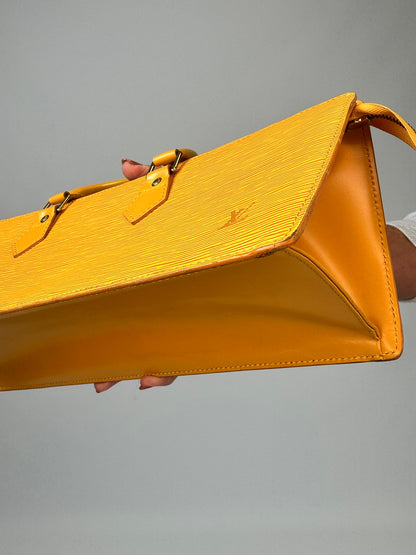 Louis Vuitton Epi Triangle Sac-Yellow