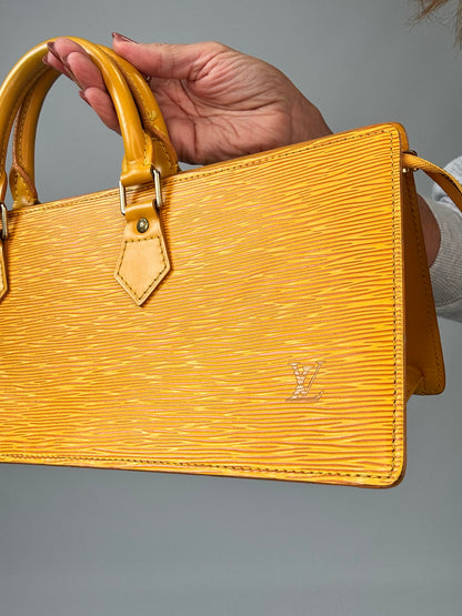 Louis Vuitton Epi Triangle Sac-Yellow