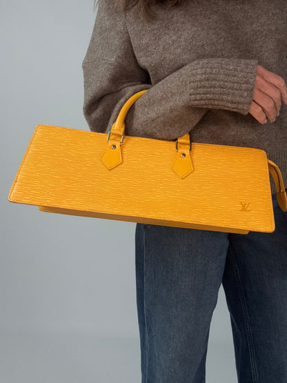 Louis Vuitton Epi Triangle Sac-Yellow