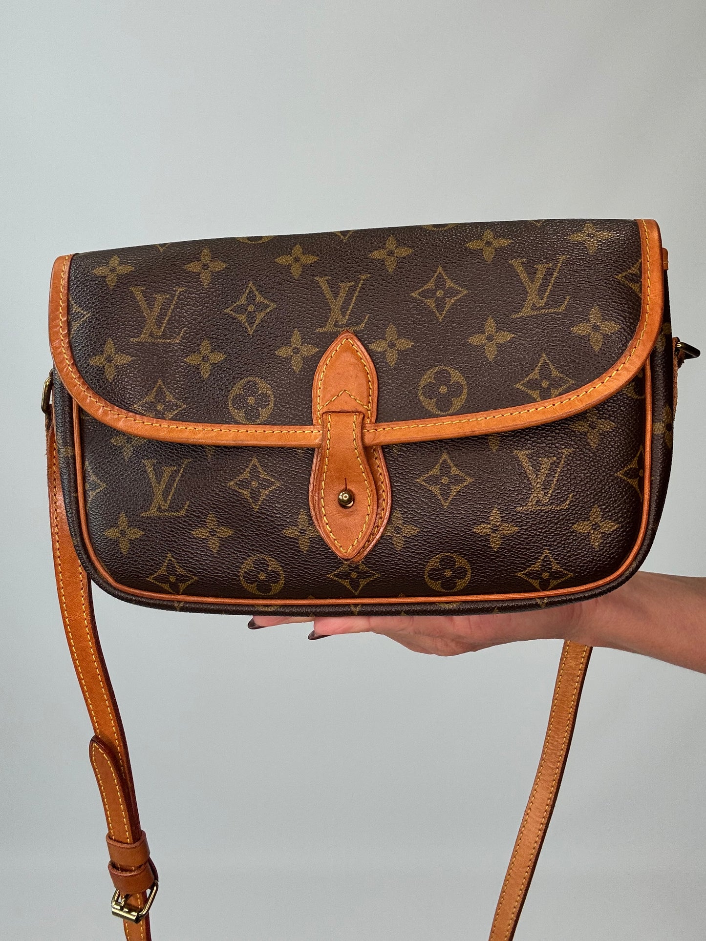 Louis Vuitton Monogram Canvas Gibeciere PM Bag - Vintage