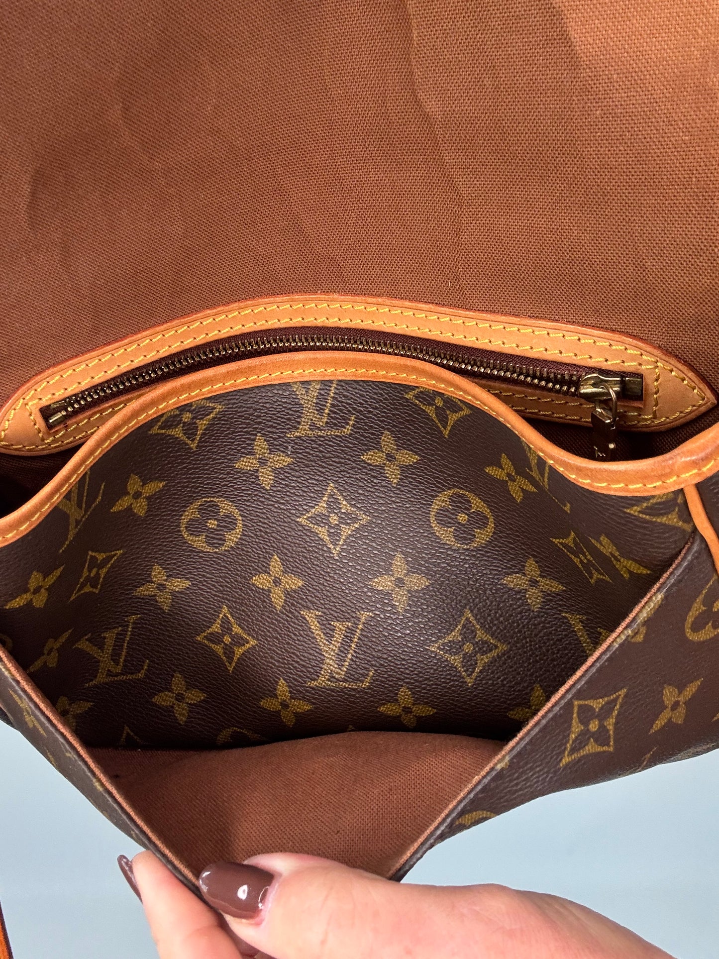 Louis Vuitton Monogram Canvas Gibeciere PM Bag - Vintage