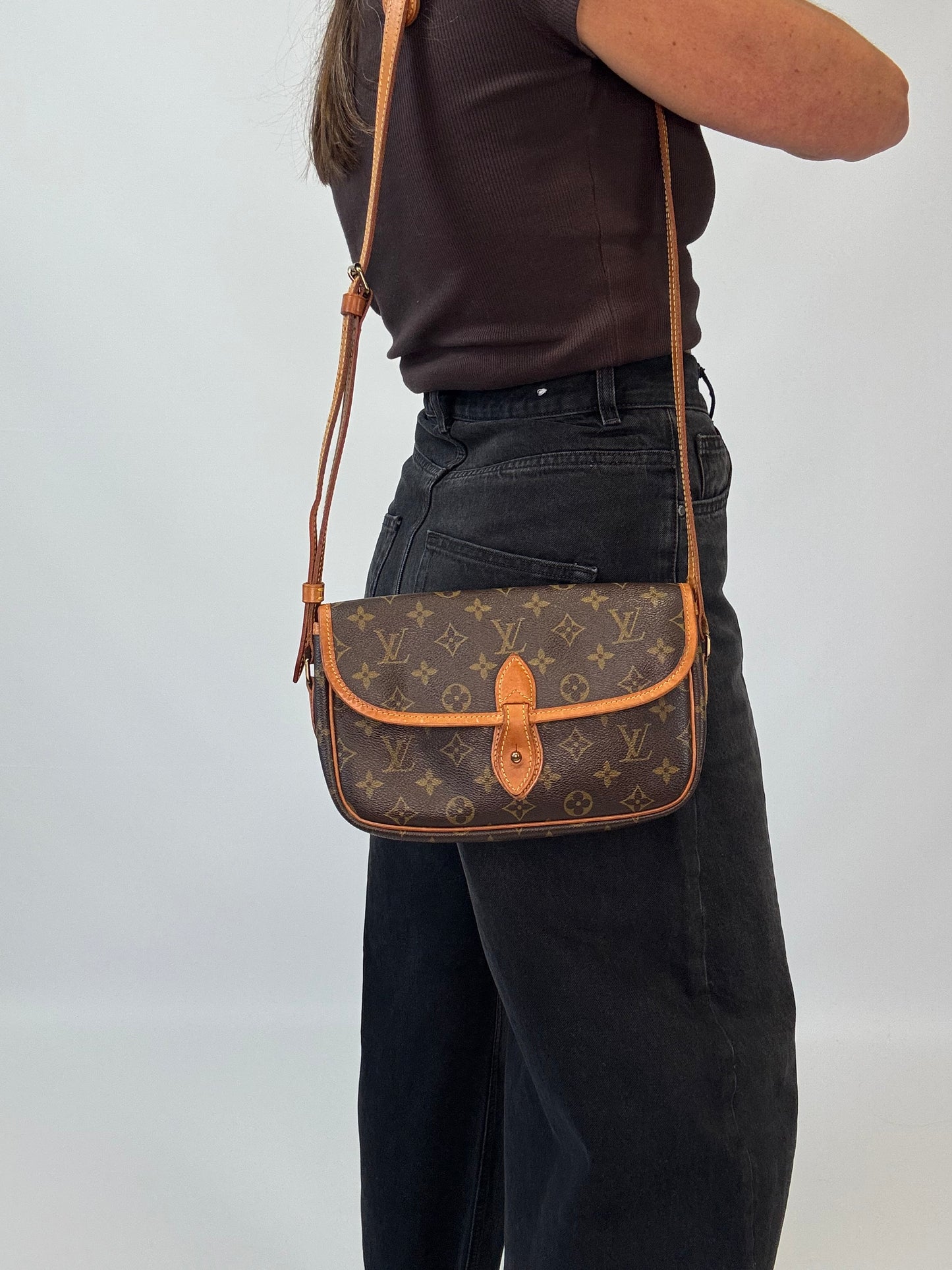 Louis Vuitton Monogram Canvas Gibeciere PM Bag - Vintage