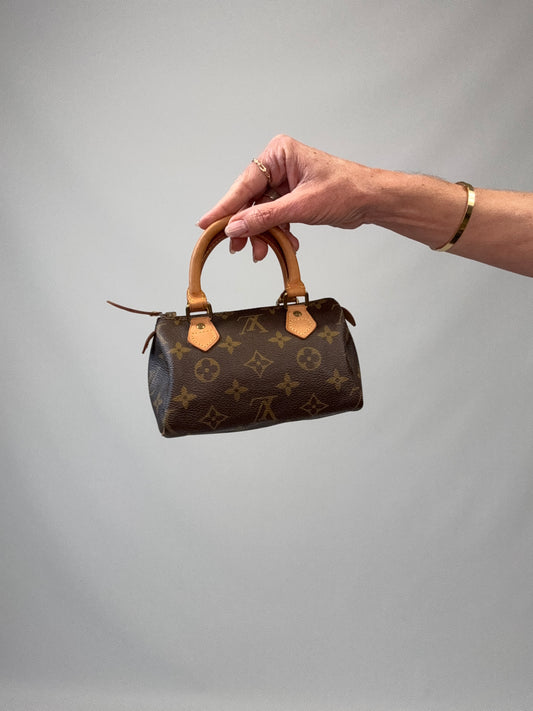 Louis Vuitton Monogram Canvas Nano Speedy