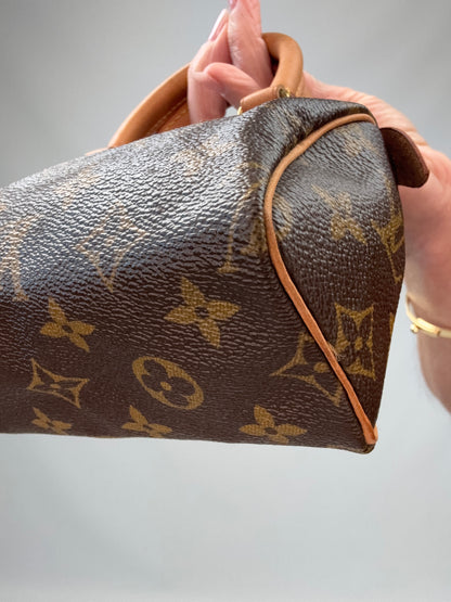 Louis Vuitton Monogram Canvas Nano Speedy