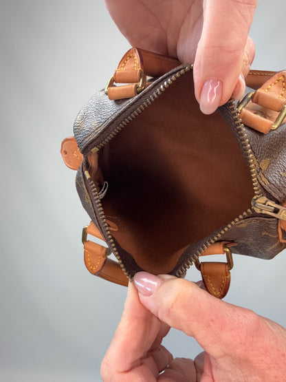 Louis Vuitton Monogram Canvas Nano Speedy