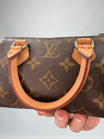 Louis Vuitton Monogram Canvas Nano Speedy
