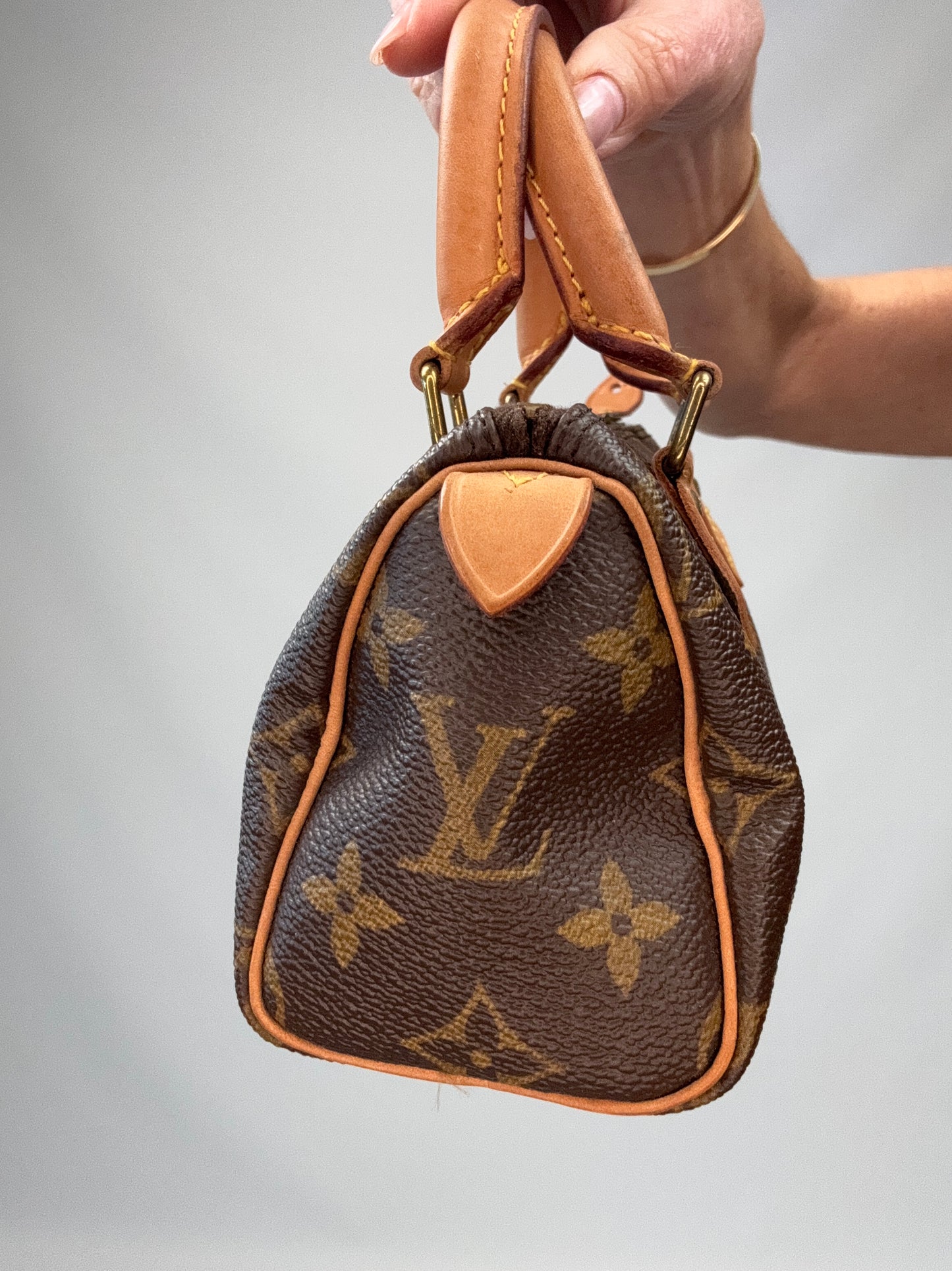 Louis Vuitton Monogram Canvas Nano Speedy