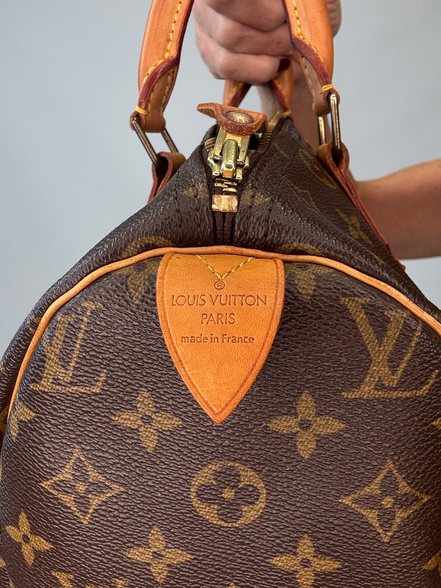Louis Vuitton Monogram Canvas Speedy 30