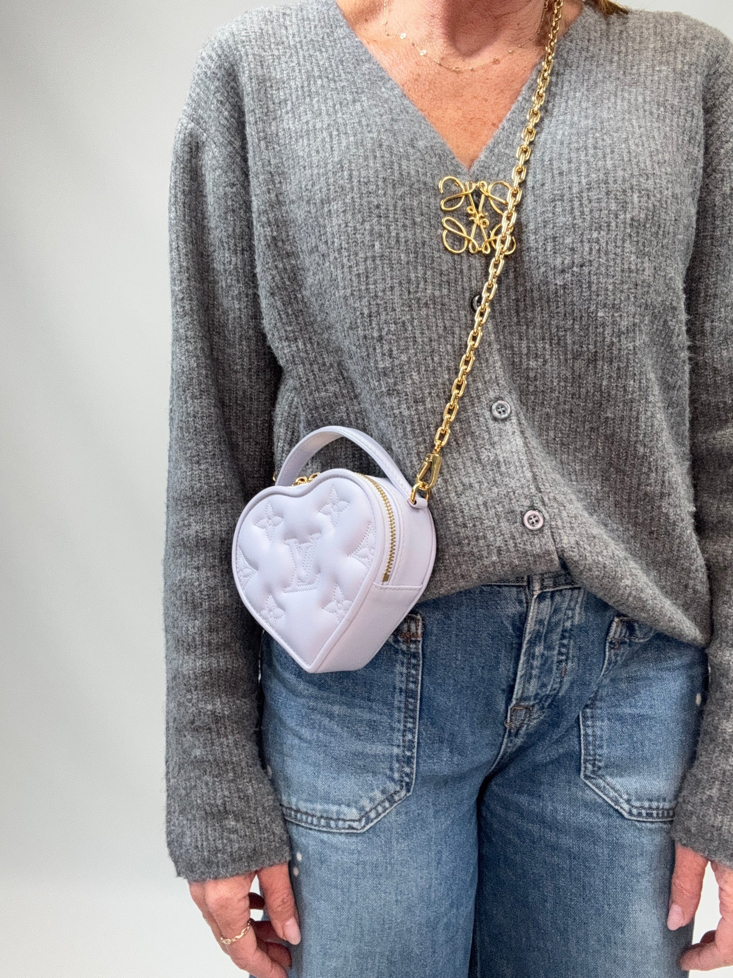 Louis Vuitton Monogram Empriente Pop My Heart Pouch Bag - Lilac