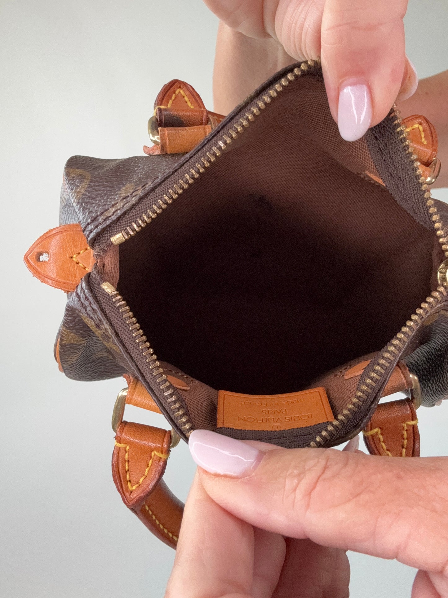 Louis Vuitton Monogram Nano Speedy-HL