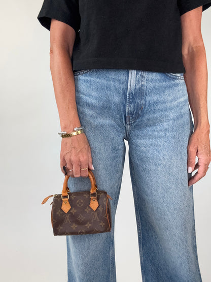 Louis Vuitton Monogram Nano Speedy-HL