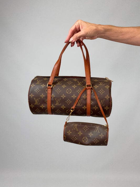 Louis Vuitton Monogram Papillon 30 With Companion