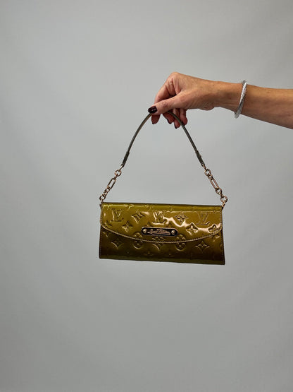 Louis Vuitton Monogram Vernis Sunset Boulevard Gris Art Deco