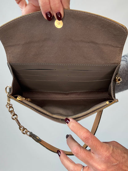 Louis Vuitton Monogram Vernis Sunset Boulevard Gris Art Deco