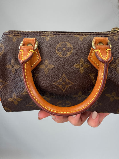 Louis Vuitton Nano Monogram Speedy - Vintage