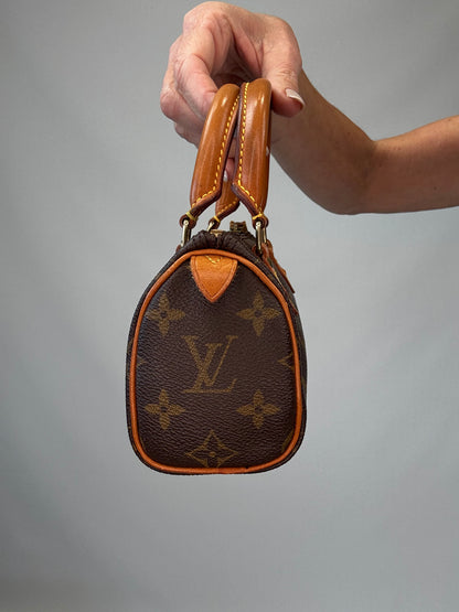 Louis Vuitton Nano Monogram Speedy - Vintage
