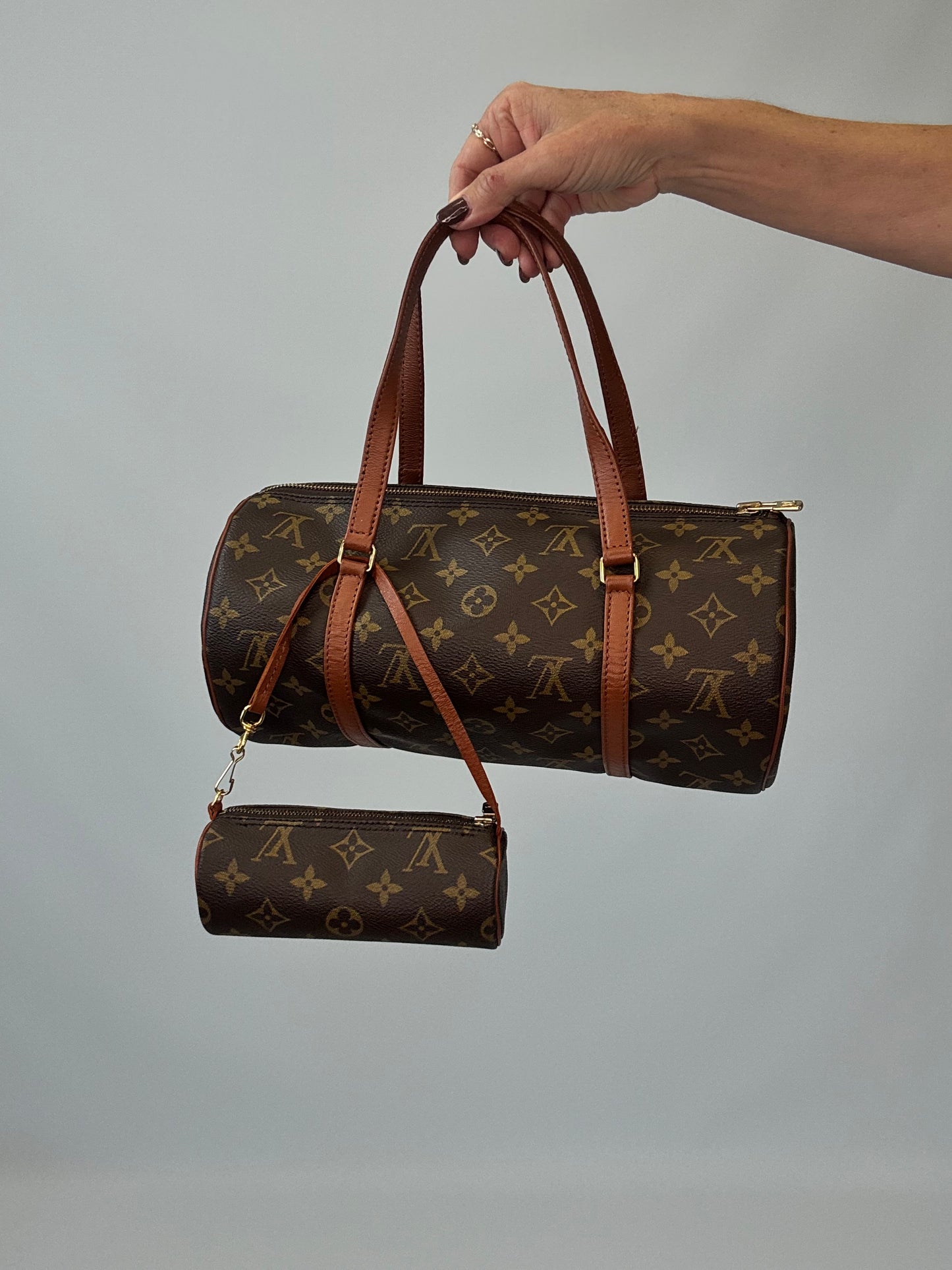 Louis Vuitton Papillon 30 Monogram Canvas With Mini