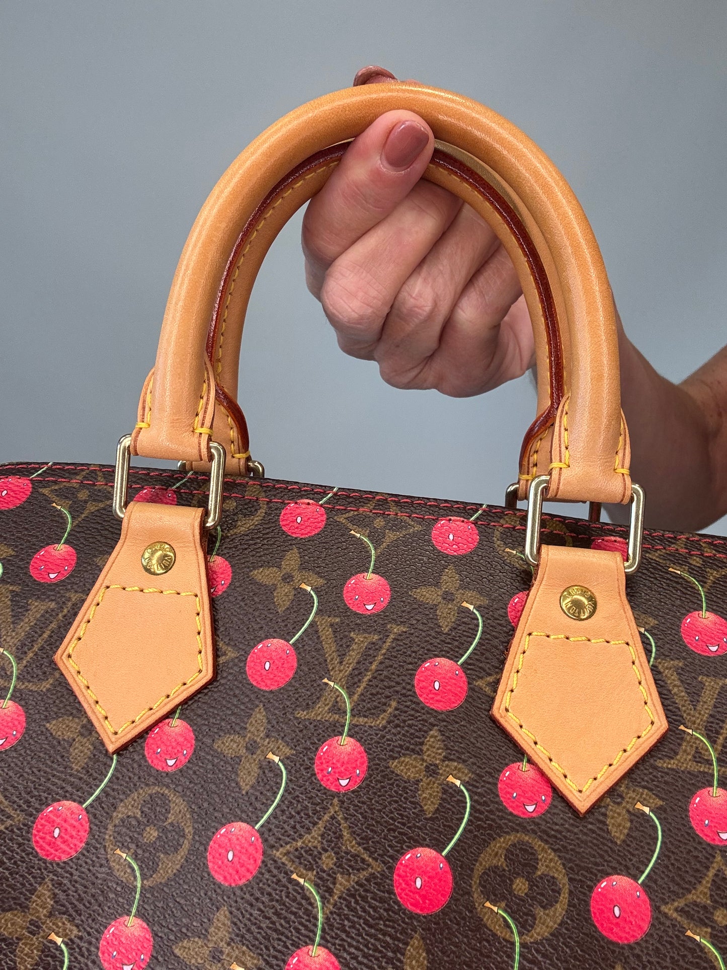 Louis Vuitton / Takashi Murakami - Monogram Cerises Cherry Speedy 25