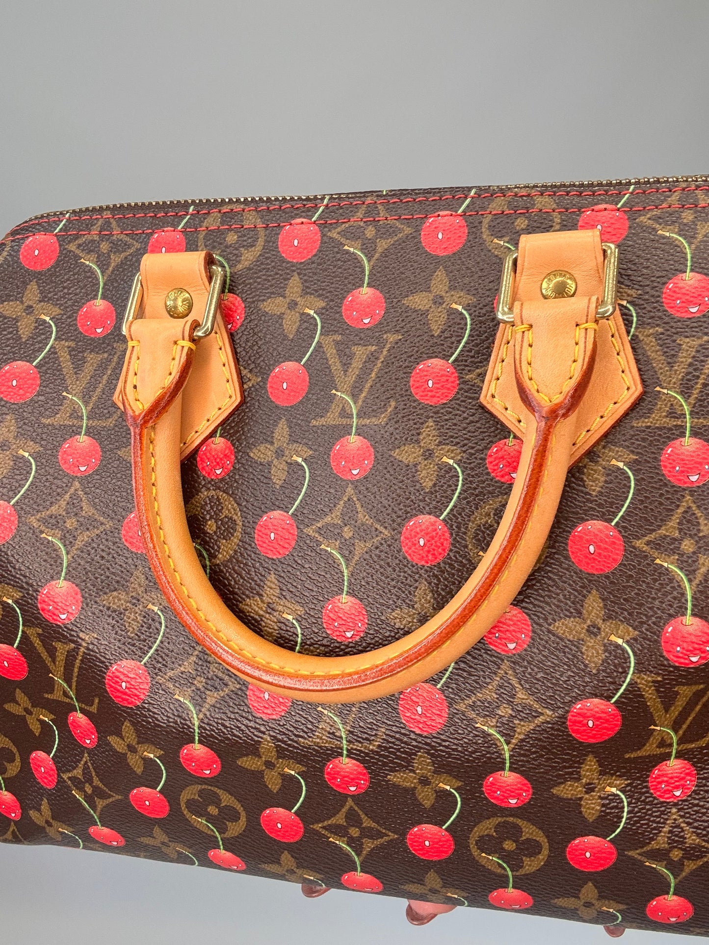 Louis Vuitton / Takashi Murakami - Monogram Cerises Cherry Speedy 25