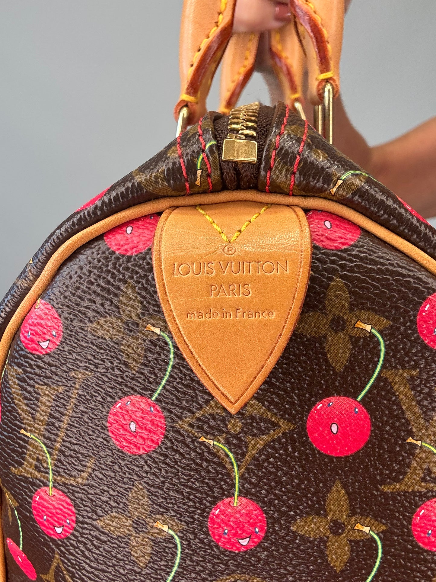 Louis Vuitton / Takashi Murakami - Monogram Cerises Cherry Speedy 25