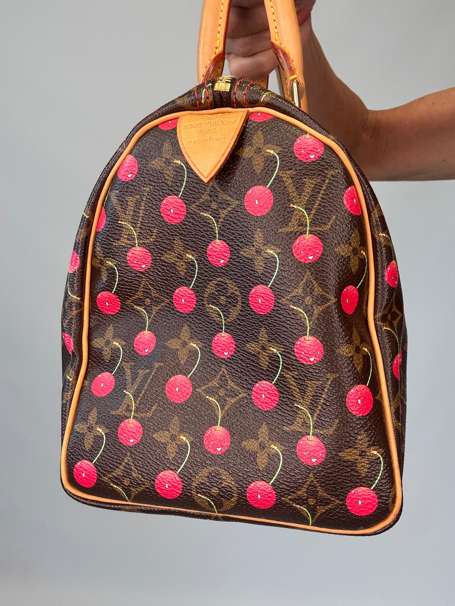 Louis Vuitton / Takashi Murakami - Monogram Cerises Cherry Speedy 25