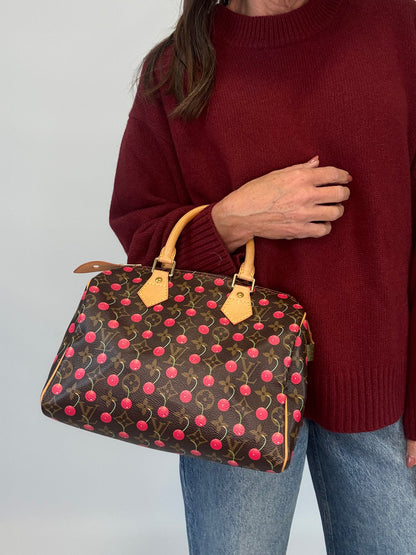 Louis Vuitton / Takashi Murakami - Monogram Cerises Cherry Speedy 25