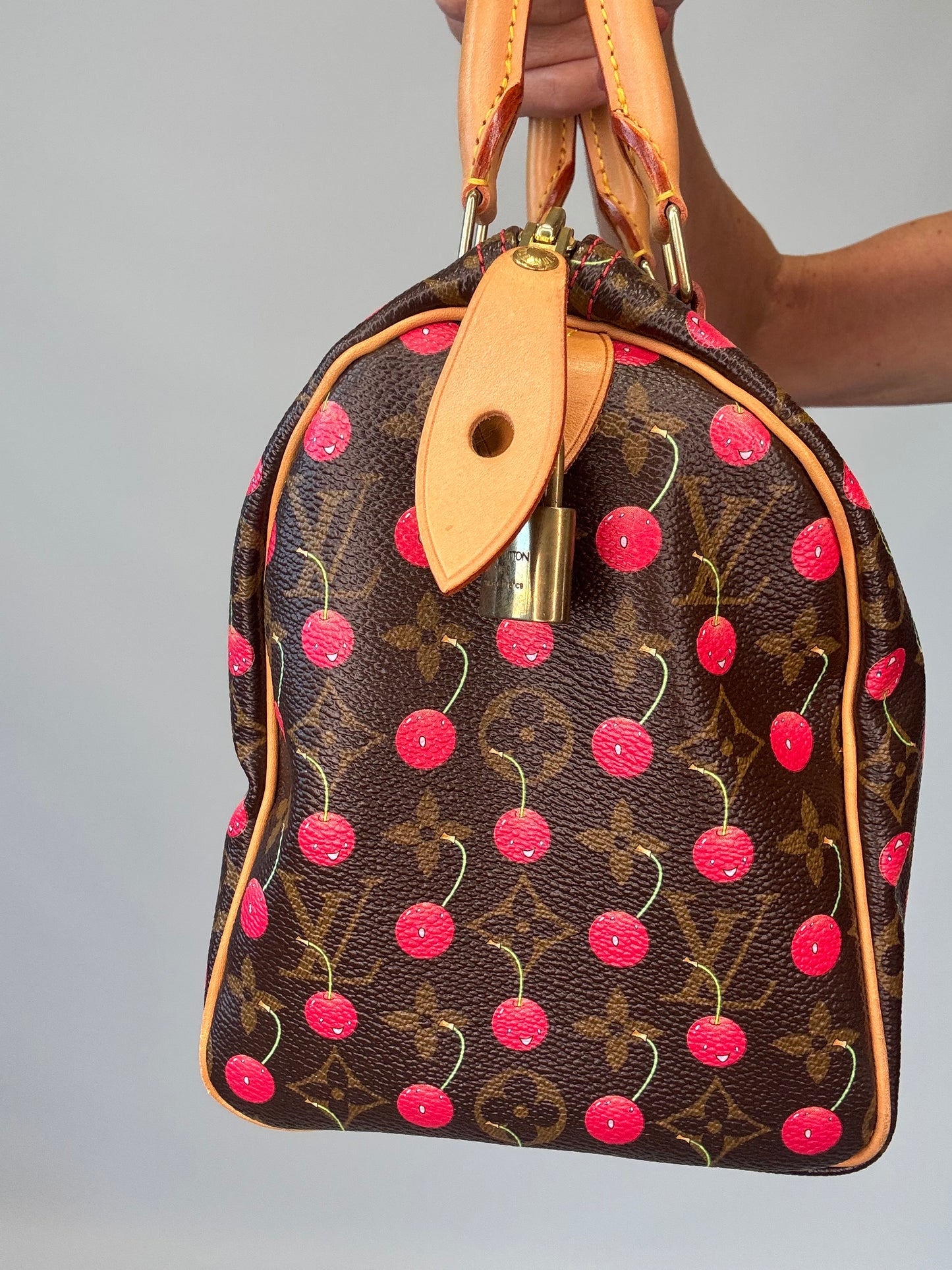 Louis Vuitton / Takashi Murakami - Monogram Cerises Cherry Speedy 25