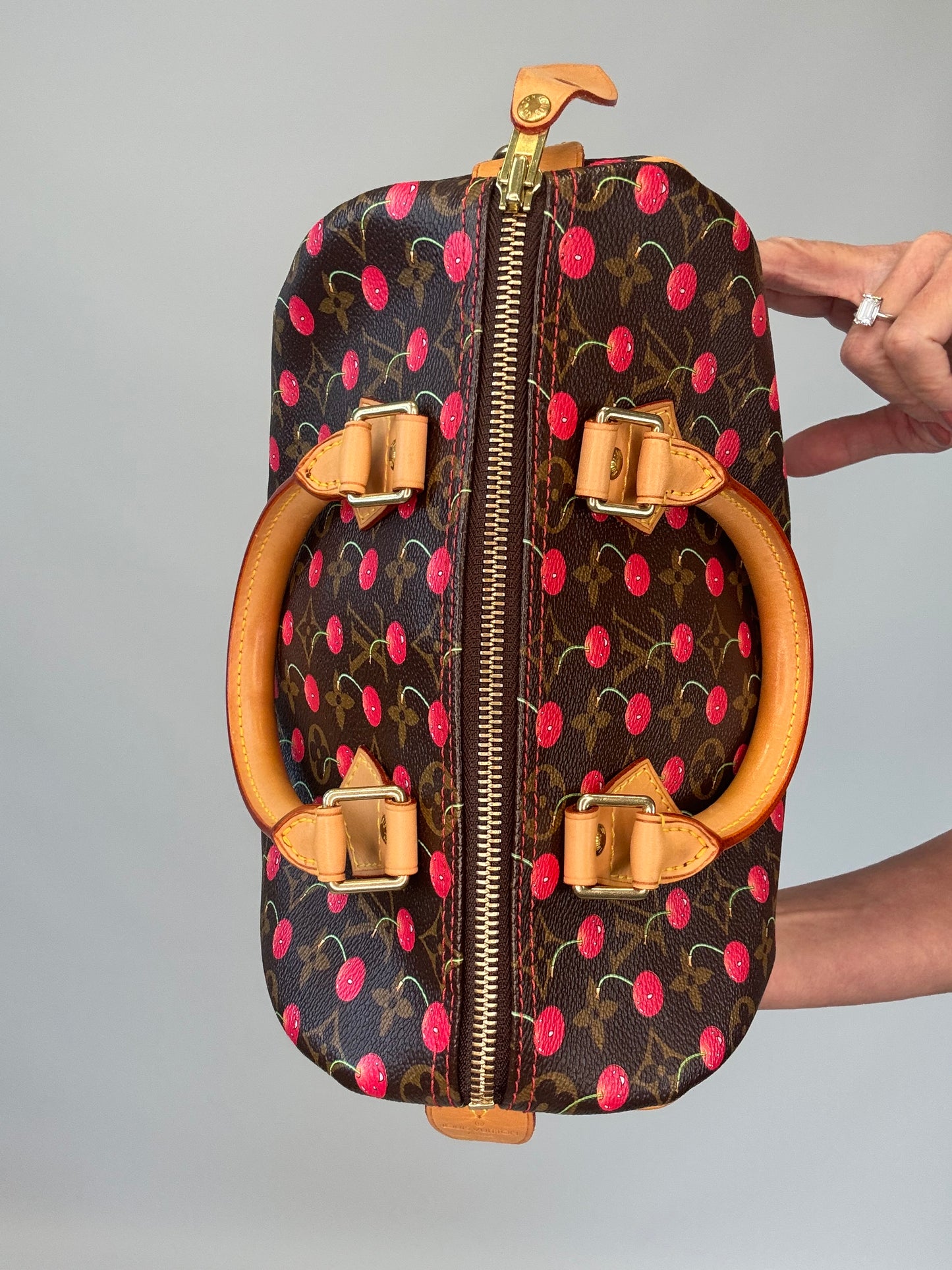Louis Vuitton / Takashi Murakami - Monogram Cerises Cherry Speedy 25