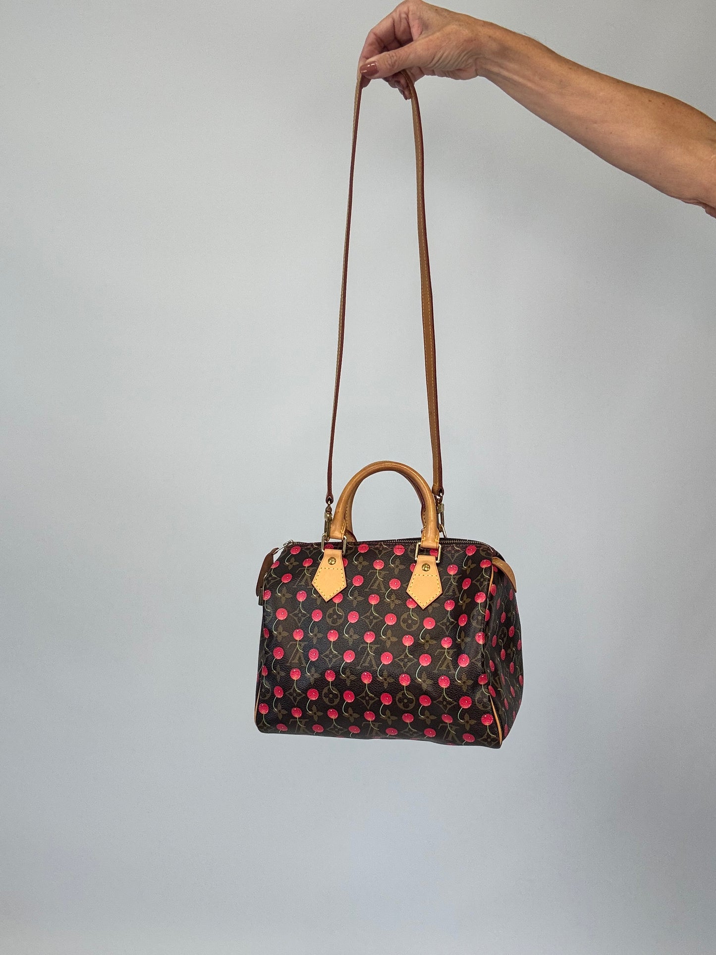 Louis Vuitton / Takashi Murakami - Monogram Cerises Cherry Speedy 25