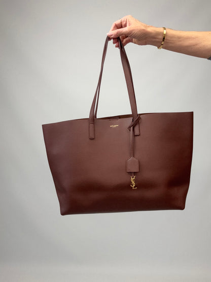 Saint Laurent Shopping Tote - Brown
