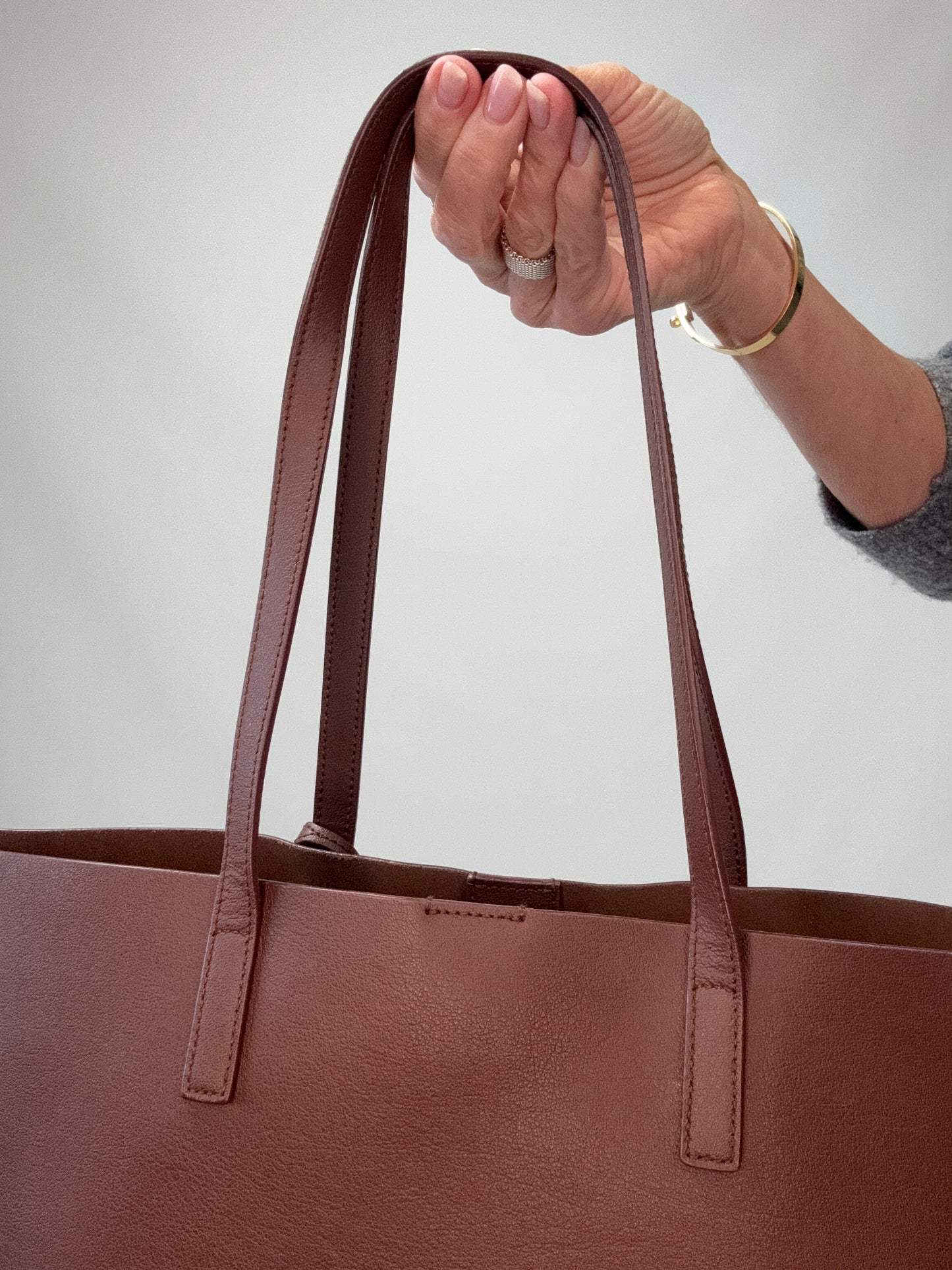 Saint Laurent Shopping Tote - Brown