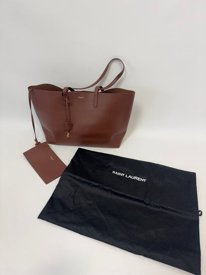 Saint Laurent Shopping Tote - Brown