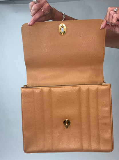 Vintage Chanel Caviar Vertical Kelly Flap Bag