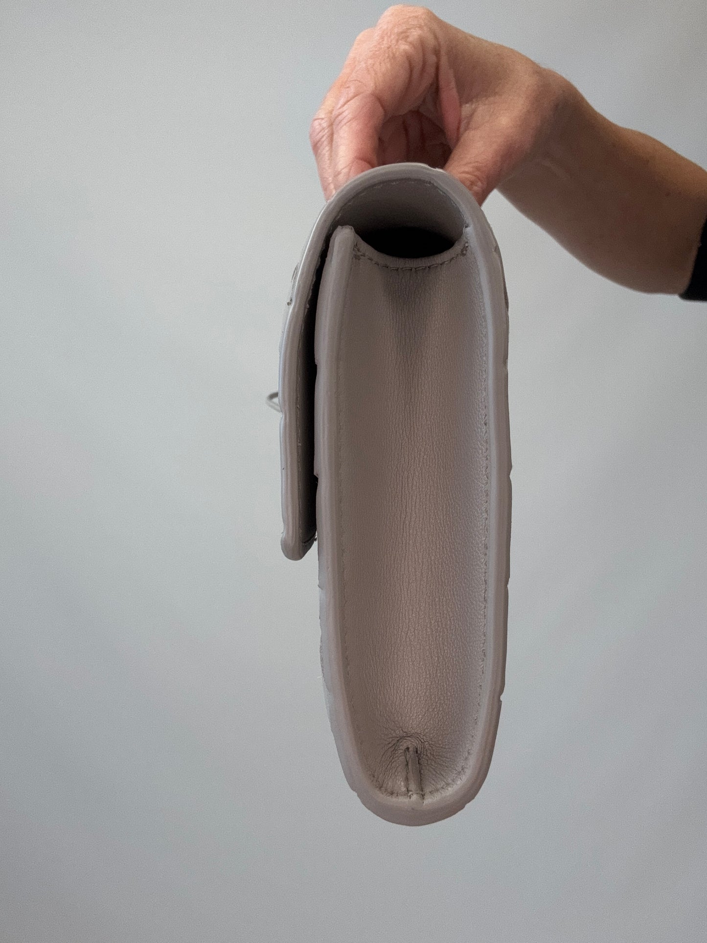 Bottega Veneta Andiamo Clutch right side